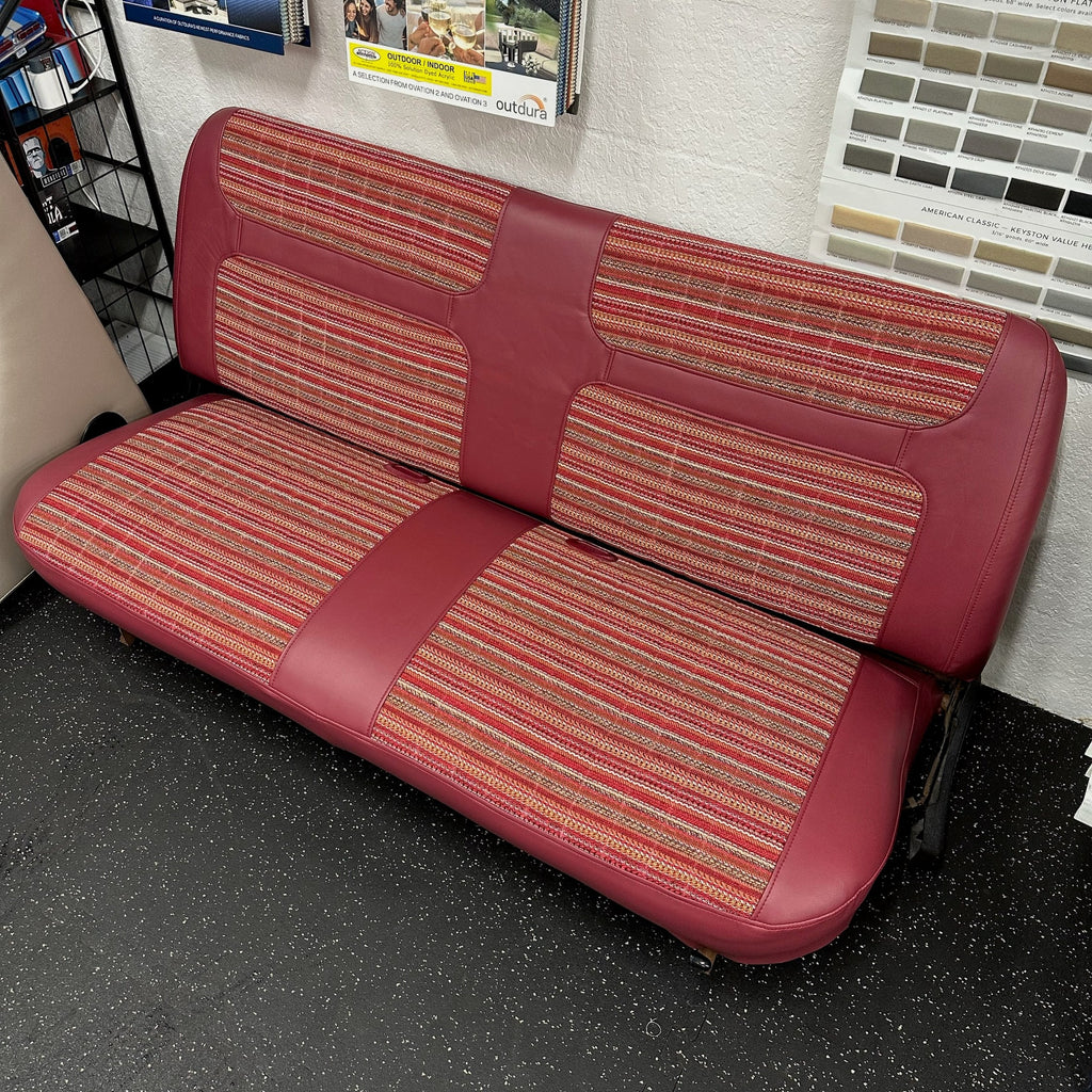 Red Bench Cover 1980-86 F Series Truck Front Bench Seat Cover – Freewheelin Co.