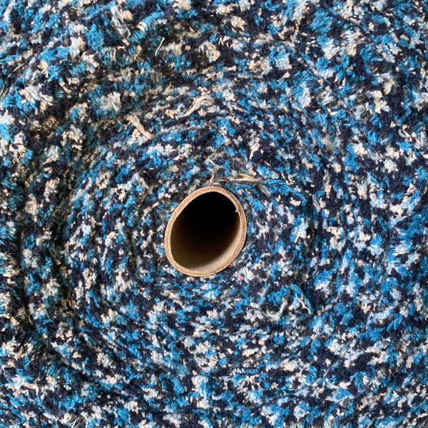 Retro Blue Fabric