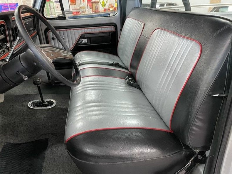 ACC Black Molded Vinyl Flooring Mat For 1975-1979 Ford F-150 Regular Cab 4WD - Direct Fit 4 thumbnail image
